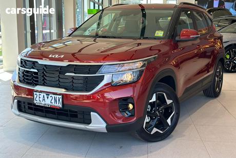 Orange 2025 Kia Seltos Wagon Sport (Fwd)