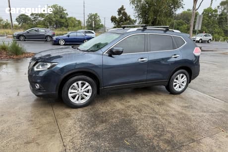 Blue 2016 Nissan X-Trail Wagon St-L (Fwd)