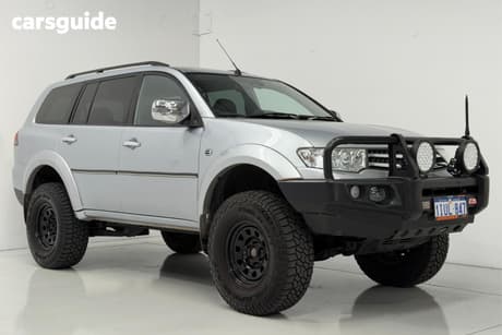 Silver 2013 Mitsubishi Challenger Wagon Ls (5 Seat) (4X4)