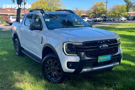 White 2025 Ford Ranger Double Cab Pick Up Wildtrak 3.0 (4X4)