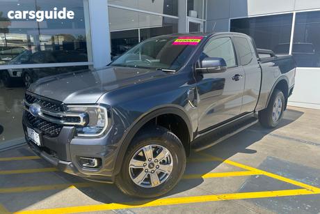 Grey 2024 Ford Ranger Super Cab Utility Xlt 2.0 (4X4)