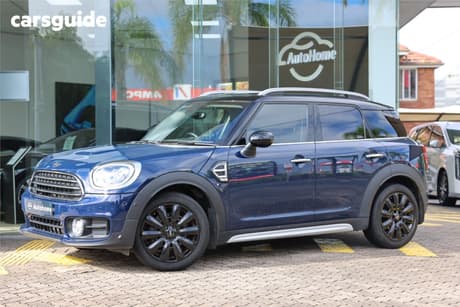 Blue 2018 Mini Countryman Wagon Cooper
