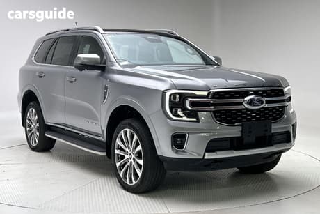 Silver 2024 Ford Everest Wagon Platinum (4Wd)
