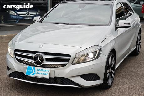 Silver 2014 Mercedes-Benz A200 Hatchback Be