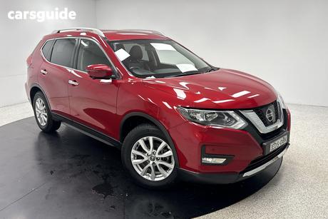 Red 2018 Nissan X-Trail Wagon St-L (4Wd)