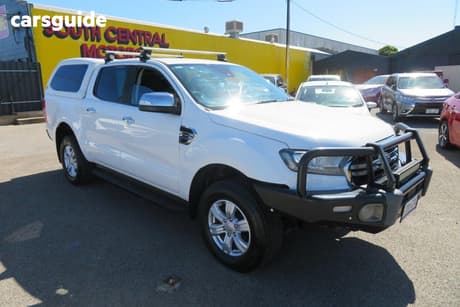 White 2019 Ford Ranger Ute Tray XLT