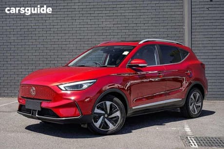 Red 2025 MG ZS EV Wagon Long Range