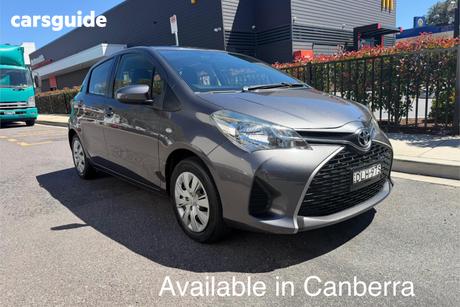 Grey 2017 Toyota Yaris Hatchback Ascent