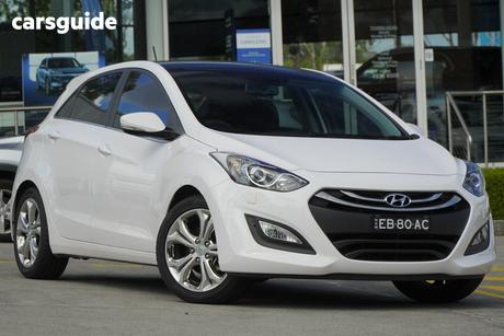 White 2014 Hyundai I30 Hatchback Premium
