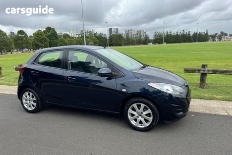 Blue 2014 Mazda 2 Hatchback Neo Sport