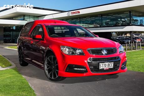 Red 2013 Holden UTE Utility Sv6
