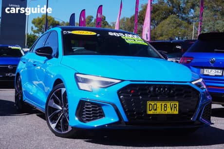 Blue 2023 Audi S3 Sedan 2.0 Tfsi Quattro