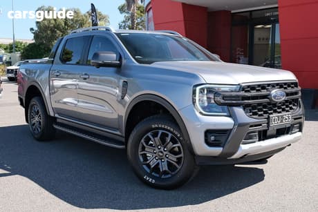 Silver 2022 Ford Ranger Double Cab Pick Up Wildtrak 2.0 (4X4)