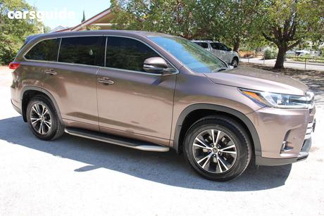 Brown 2017 Toyota Kluger Wagon Gx (4X2)
