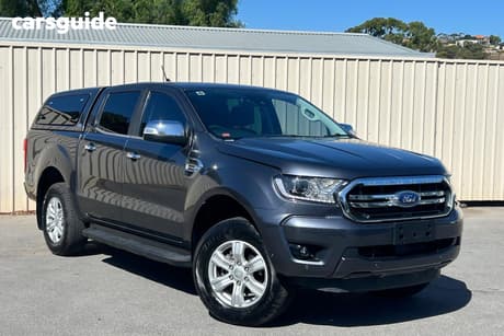 Grey 2020 Ford Ranger Double Cab Pick Up Xlt 2.0 Hi-Rider (4X2)