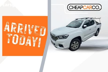 White 2020 LDV T60 Double Cab Utility Luxe (4X4)