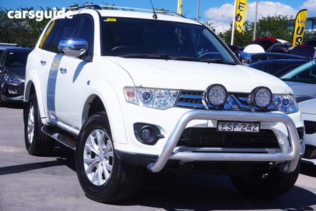 White 2015 Mitsubishi Challenger Wagon Ls (5 Seat) (4X4)