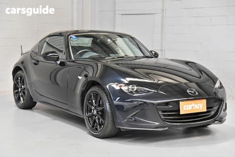 Black 2020 Mazda MX-5 Convertible Rf Gt