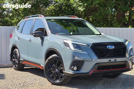 Grey 2024 Subaru Forester Wagon 2.5I Sport (Awd)