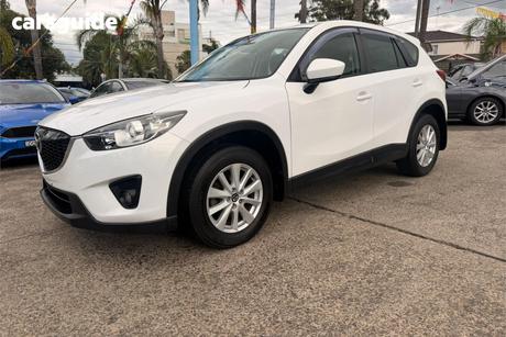 White 2012 Mazda CX-5 Wagon Maxx Sport (4X2)