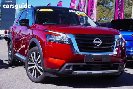 Red 2023 Nissan Pathfinder Wagon Ti-L (4Wd)