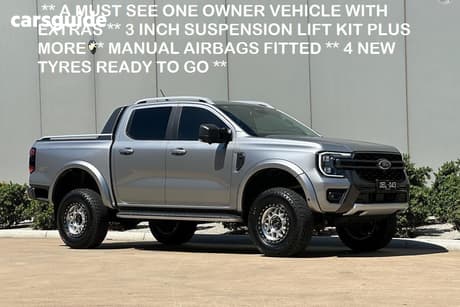 Silver 2024 Ford Ranger Double Cab Pick Up Wildtrak 3.0 (4X4)