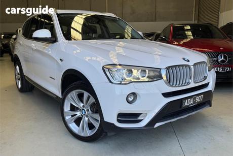 White 2014 BMW X3 Wagon Xdrive 20D
