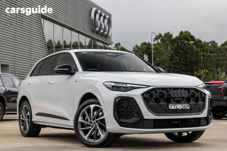 White 2025 Audi Q5 Wagon Tdi Quattro Sport 150Kw