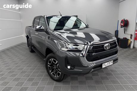 Grey 2021 Toyota Hilux Double Cab Pick Up Sr5 (4X4)
