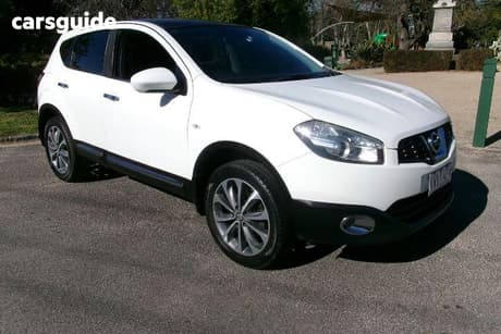 White 2011 Nissan Dualis Wagon Ti (4X2)