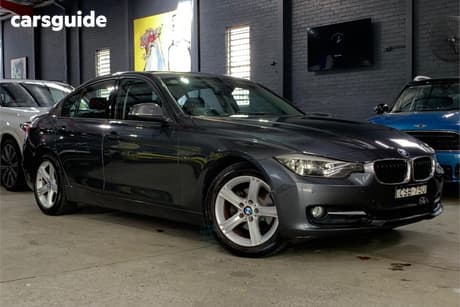 Grey 2014 BMW 320I Sedan