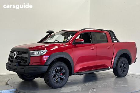 Red 2025 GWM Cannon Dual Cab Utility Xsr (4X4)