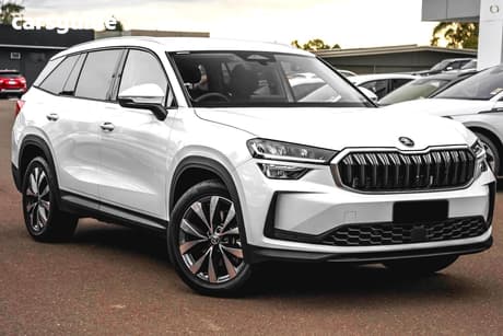 White 2025 Skoda Kodiaq Wagon Select (4X4)