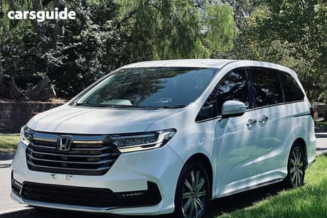 White 2021 Honda Odyssey Wagon Vil7