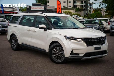 White 2022 Kia Carnival Wagon S