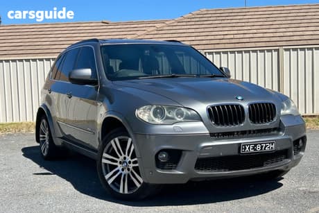 Grey 2011 BMW X5 Wagon Xdrive 30D