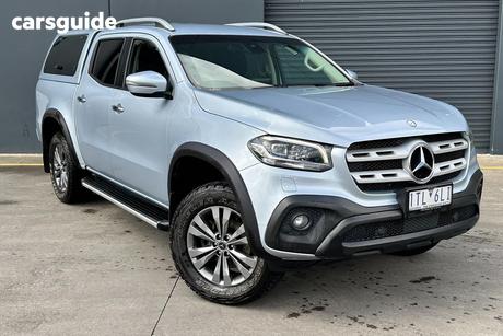 Silver 2019 Mercedes-Benz X250 Dual Cab Pick-up D Progressive (4Matic)