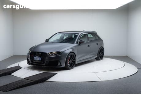 Black 2016 Audi RS3 Hatchback Sportback Quattro