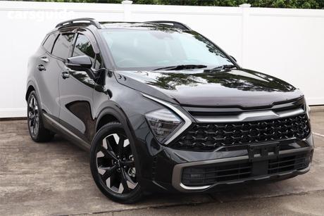 Black 2022 Kia Sportage Wagon Gt-Line (Awd)