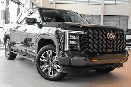 Black 2025 LDV Terron 9 Double Cab Pick Up Evolve