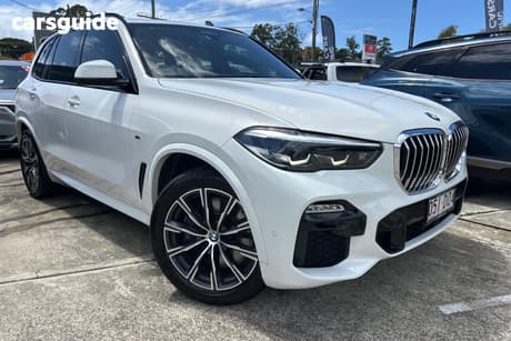 White 2020 BMW X5 Wagon Xdrive 30D