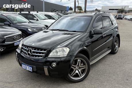 Black 2007 Mercedes-Benz ML63 Wagon Amg (4X4)