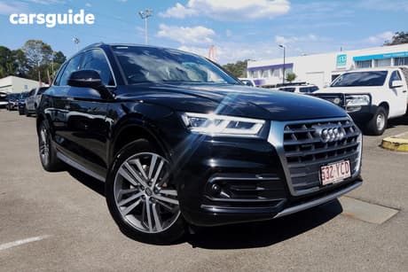 Black 2017 Audi Q5 Wagon 2.0 Tfsi Quattro Sport