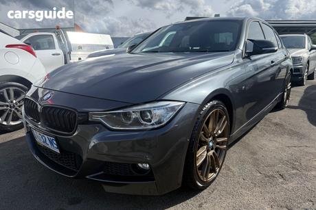 Grey 2015 BMW 316I Sedan