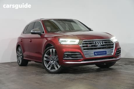 Red 2019 Audi SQ5 Wagon 3.0 Tfsi Quattro