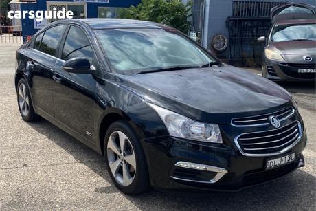 Black 2016 Holden Cruze Sedan Z-Series