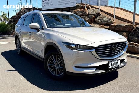 Silver 2021 Mazda CX-8 Wagon Touring (Fwd)