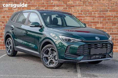 Red 2025 MG ZS Wagon Essence Hybrid+