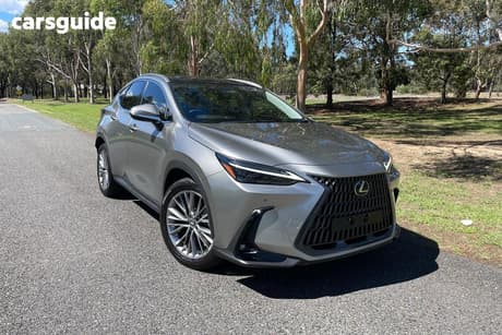 Silver 2024 Lexus NX350H Wagon Sports Luxury Hybrid Awd