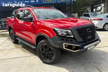 Red 2022 Nissan Navara Dual Cab Pick-up Pro-4X (4X4)